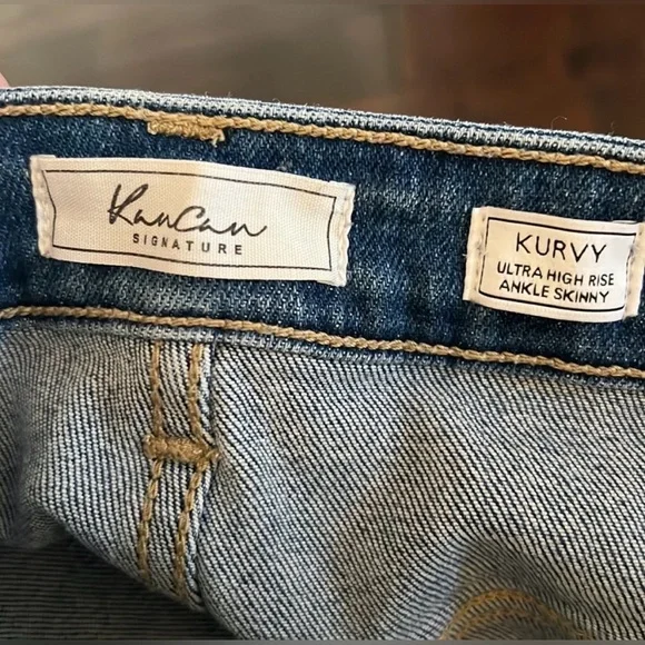 KanCan Signature Kurvy Ultra High Rise Ankle Skinny Jeans - Picture 4 of 5